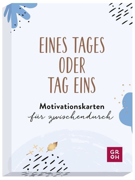 Produktbild: Eines Tages oder Tag eins - Motivationskarten f&uuml;r zwischendurch