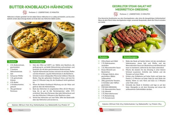Produktbild: Das Low Carb Abnehm-Kochbuch: Lecker essen, Kohlenhydrate reduzieren und gesund abnehmen | Mit einfachen Rezepten & 30-Tage-Ern&auml;hrungsplan