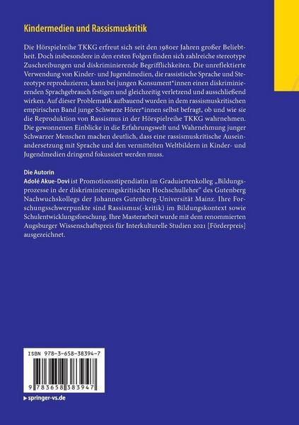 Produktbild: Kindermedien und Rassismuskritik