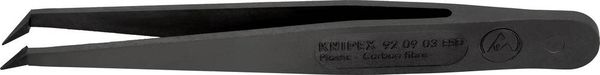 Knipex 92 09 03 ESD ESD Pinzette 1 Stück Spitz, gebogen 45°, fein 110mm