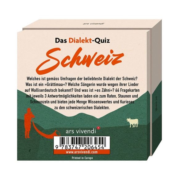 Produktbild: Dialekt-Quiz Schweiz