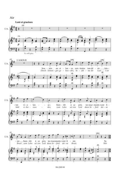 Produktbild: Orph&eacute;e et Euridice (Pariser Fassung 1774), Klavierauszug