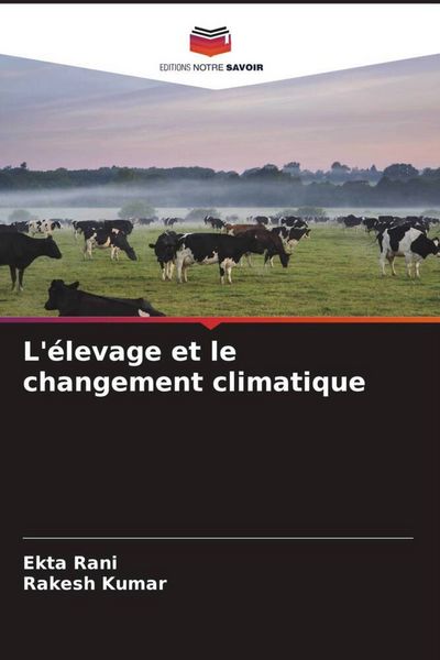 Produktbild: L'&eacute;levage et le changement climatique