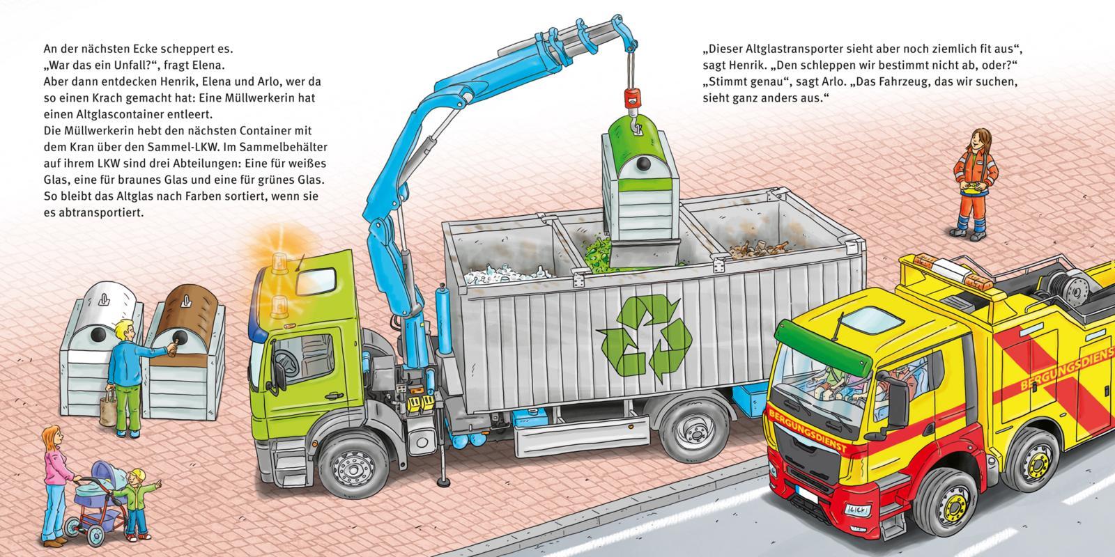 Produktbild: LESEMAUS 188: Gro&szlig;e Fahrzeuge in der Stadt