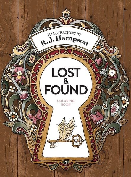 Produktbild: Lost & Found Coloring Book