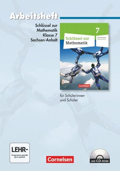 Produktbild: Schl&uuml;ssel zur Mathematik - Sekundarschule Sachsen-Anhalt - 7. Schuljahr