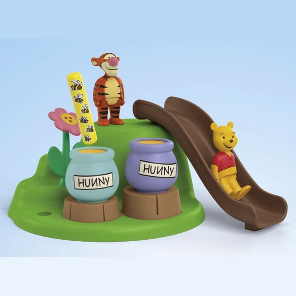 Produktbild: 71694 JUNIOR & Disney: Winnie Puuhs & Tiggers Bienengarten