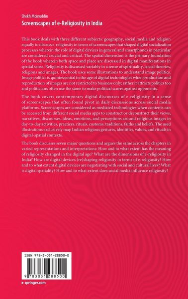 Produktbild: Screenscapes of e-Religiosity in India