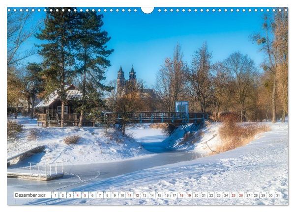 Produktbild: Domperspektiven: Magdeburger Dom - Neu gesehen 2027 (Wandkalender 2027 DIN A3 quer), CALVENDO Monatskalender