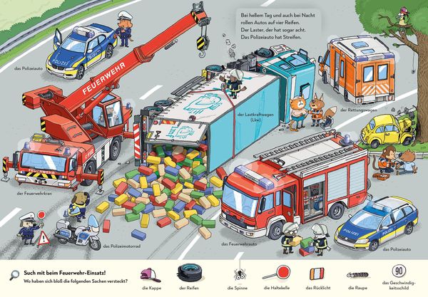 Produktbild: Alles rollt! &ndash; Mein Buch der Fahrzeuge