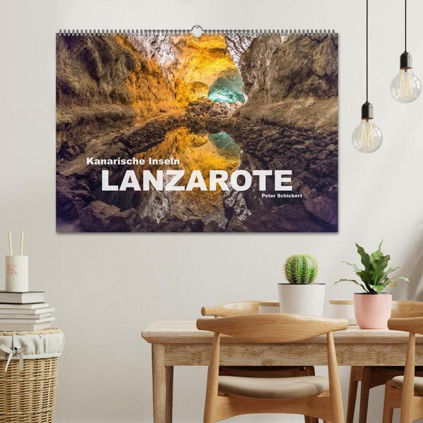 Produktbild: Kanarische Inseln - Lanzarote (Wandkalender 2026 DIN A2 quer), CALVENDO Monatskalender