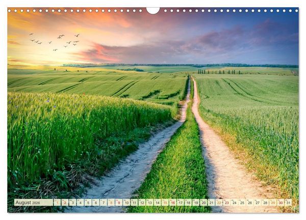 Produktbild: Traumwege entdecken (Wandkalender 2026 DIN A3 quer), CALVENDO Monatskalender