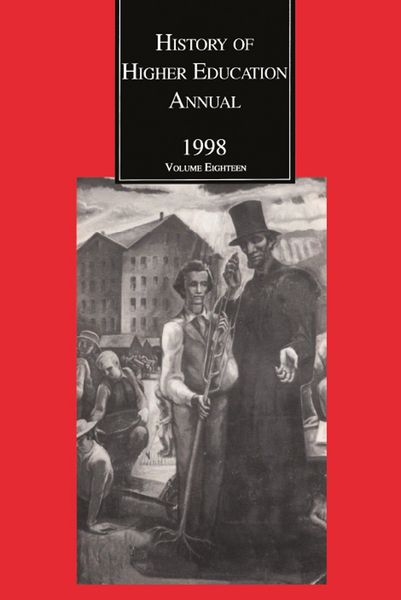 Produktbild: History of Higher Education Annual: 1998