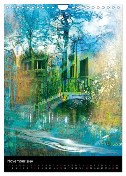 Produktbild: reflections (Wandkalender 2026 DIN A4 hoch), CALVENDO Monatskalender