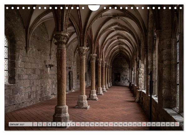 Produktbild: Klosterwelten - Zisterzienser im Harz (Wandkalender 2027 DIN A4 quer), CALVENDO Monatskalender