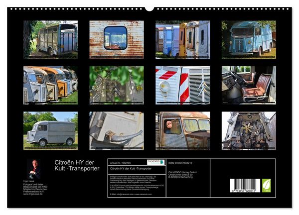Produktbild: Citro&euml;n HY der Kult -Transporter (hochwertiger Premium Wandkalender 2026 DIN A2 quer), Kunstdruck in Hochglanz
