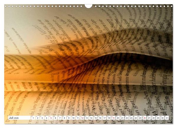 Produktbild: Ars Libri - Kunstwerk Buch (Wandkalender 2026 DIN A3 quer), CALVENDO Monatskalender