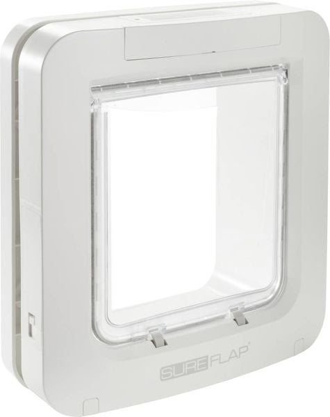 SureFlap Mikrochip Pet door Haustierklappe Weiß 1St.