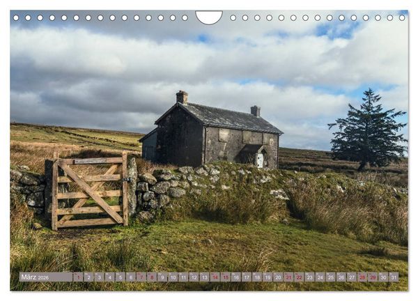 Produktbild: Dartmoor, herbe Sch&ouml;nheit im S&uuml;den Englands (Wandkalender 2026 DIN A4 quer), CALVENDO Monatskalender