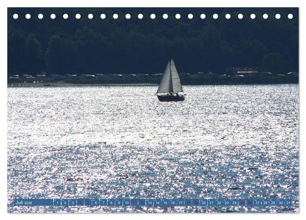 Produktbild: Maritimer K&uuml;stenzauber (Tischkalender 2026 DIN A5 quer), CALVENDO Monatskalender