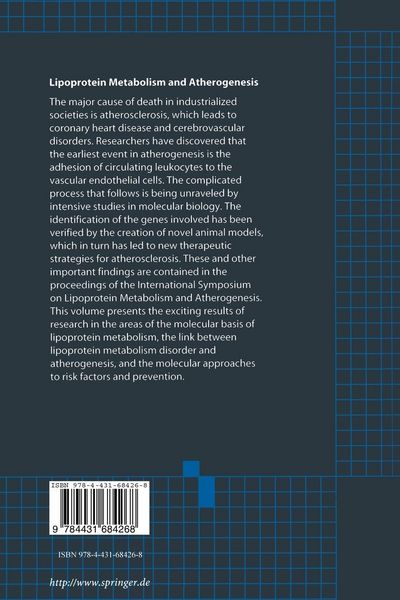 Produktbild: Lipoprotein Metabolism and Atherogenesis