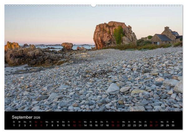Produktbild: Sehnsucht Bretagne (hochwertiger Premium Wandkalender 2026 DIN A2 quer), Kunstdruck in Hochglanz