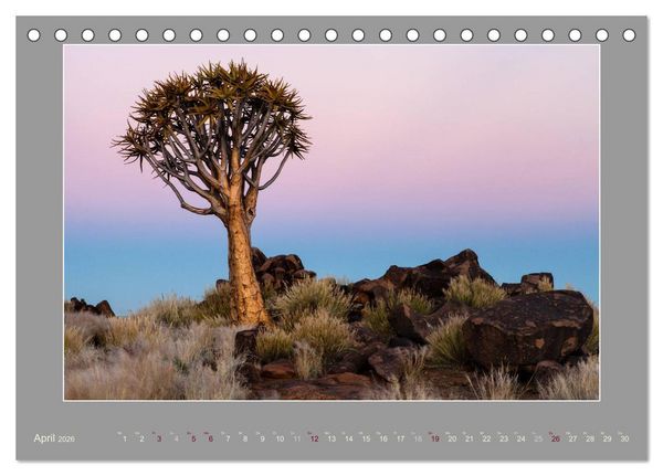 Produktbild: Namibia - Die Farben der Namib (Tischkalender 2026 DIN A5 quer), CALVENDO Monatskalender