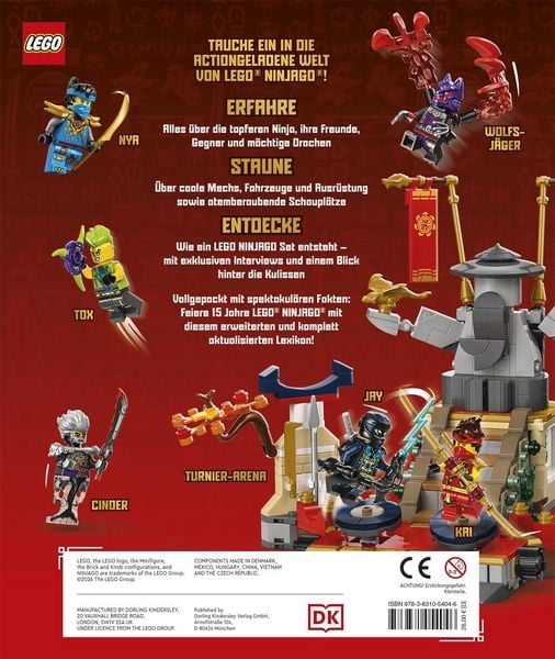 Produktbild: LEGO&reg; NINJAGO&reg; Das gro&szlig;e Ninja-Lexikon