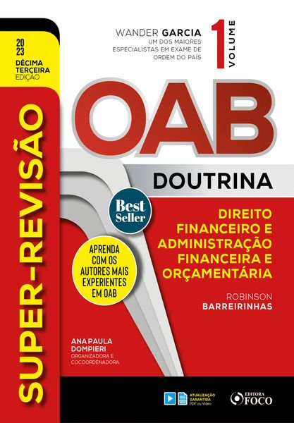 Produktbild: Super-Revis&atilde;o OAB Doutrina - Direito Financeiro e AFO