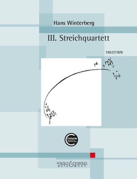 Produktbild: III. Streichquartett
