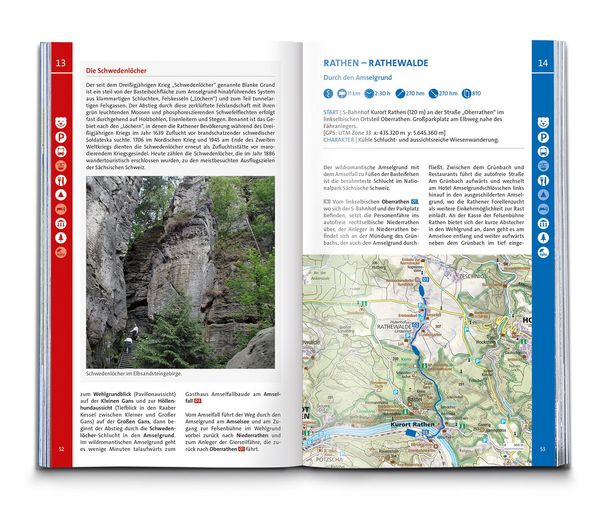 Produktbild: KOMPASS Wanderlust Elbsandsteingebirge und bei Dresden