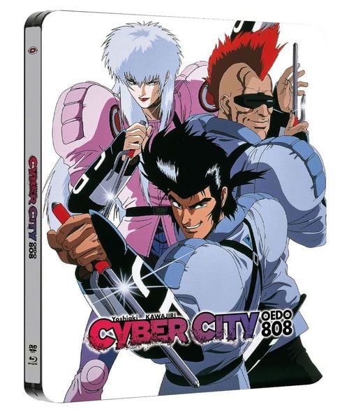 Produktbild: Cyber City Oedo 808 - 3 OVAs - Steelbook - A4 Collector's Edition (DVD+Blu-ray)