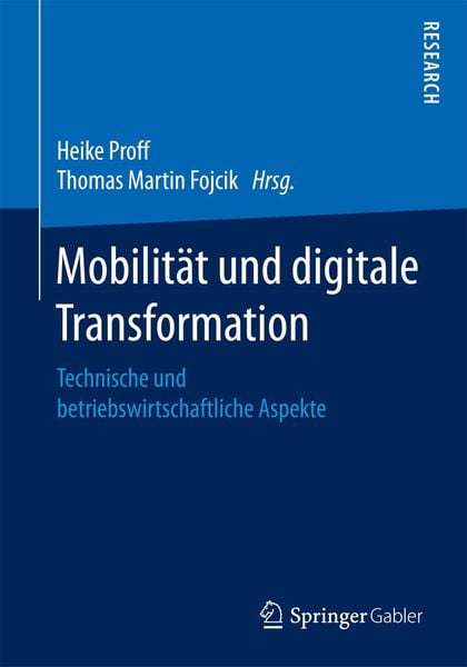 Produktbild: Mobilit&auml;t und digitale Transformation