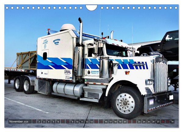 Produktbild: Amerikanische Lastwagen - Trucks (Wandkalender 2026 DIN A4 quer), CALVENDO Monatskalender