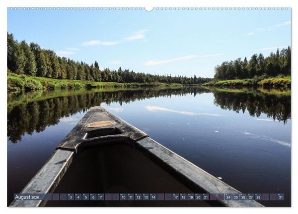 Produktbild: Finnisch Lappland (Wandkalender 2026 DIN A2 quer), CALVENDO Monatskalender