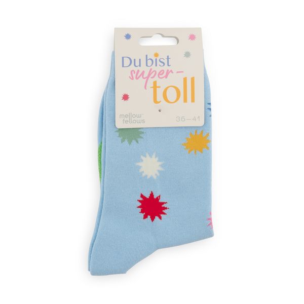 Produktbild: Socke "Du bist supertoll" Gr. 36-41