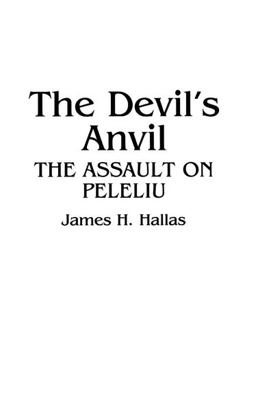 Produktbild: The Devil's Anvil