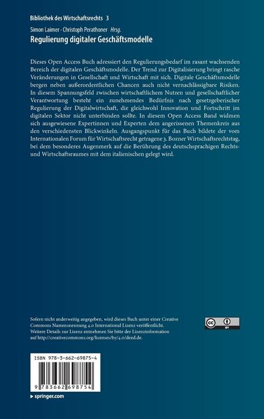 Produktbild: Regulierung digitaler Gesch&auml;ftsmodelle