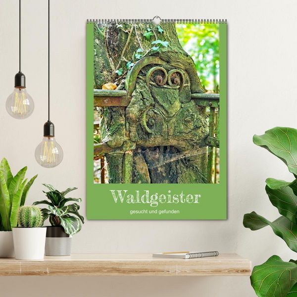 Produktbild: Waldgeister gesucht und gefunden (Wandkalender 2027 DIN A2 hoch), CALVENDO Monatskalender