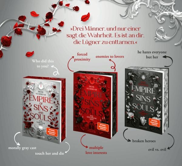 Produktbild: Empire of Sins and Souls 1 - Das verratene Herz