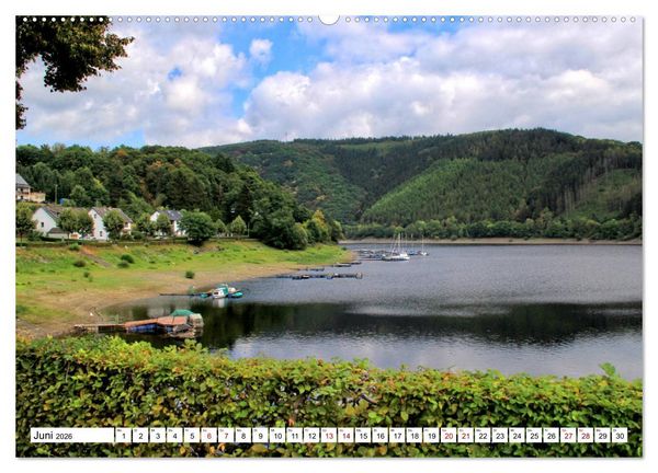 Produktbild: Sehenswertes in der Eifel - Am Rursee unterwegs (hochwertiger Premium Wandkalender 2026 DIN A2 quer), Kunstdruck in Hochglanz