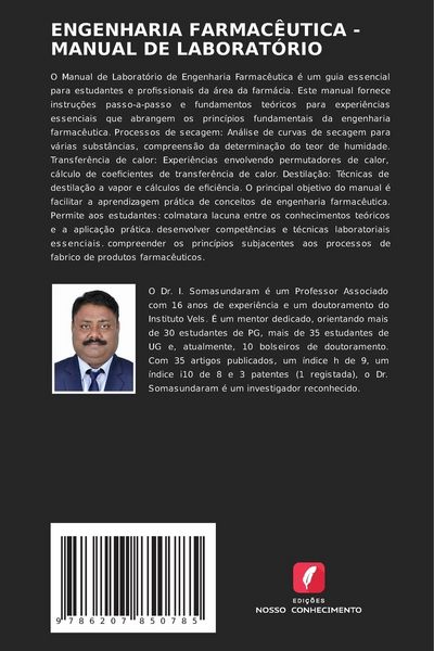 Produktbild: ENGENHARIA FARMAC&Ecirc;UTICA - MANUAL DE LABORAT&Oacute;RIO