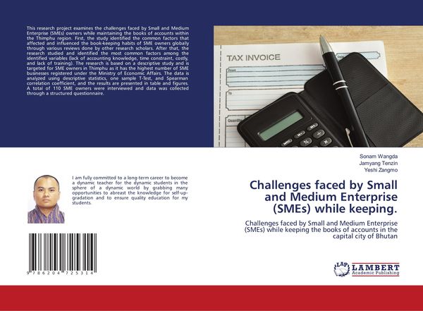Produktbild: Challenges faced by Small and Medium Enterprise (SMEs) while keeping.