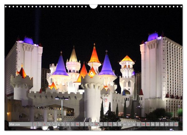 Produktbild: Las Vegas - Nevada (Wandkalender 2026 DIN A3 quer), CALVENDO Monatskalender