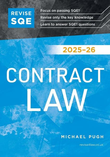 Produktbild: Revise SQE Contract Law 2025-26