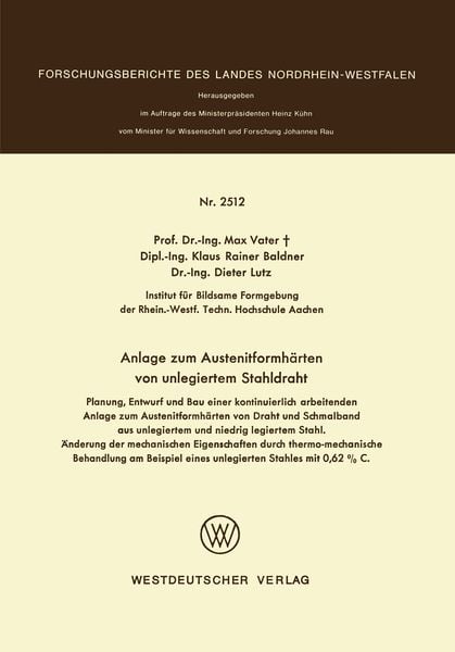 Produktbild: Anlage zum Austenitformh&auml;rten von unlegiertem Stahldraht