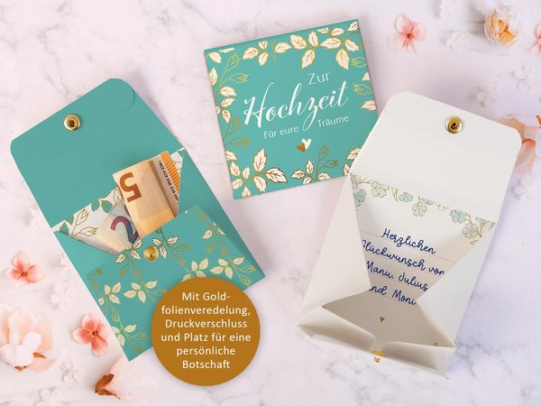 Produktbild: Geldgeschenk zur Hochzeit WWS