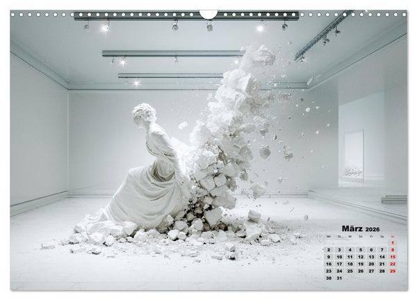 Produktbild: Wir schenken uns nichts zu Weihnachten - Kunst Geschenkkalender (Wandkalender 2026 DIN A3 quer), CALVENDO Monatskalender