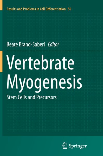 Produktbild: Vertebrate Myogenesis