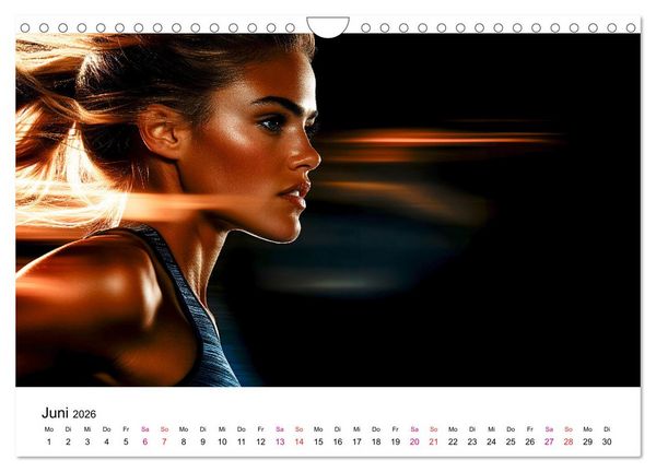 Produktbild: Sport Art (Wandkalender 2026 DIN A4 quer), CALVENDO Monatskalender